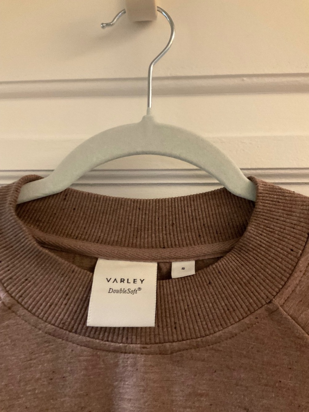 Varley - Nicole Boyfriend Sweater - marl fleck sz small - Picture 4 of 5